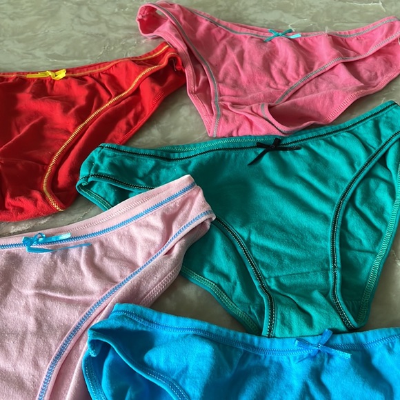 Day of week cotton panties no Wednesday 6 undies multi NEW size S label Asian L - Picture 6 of 12